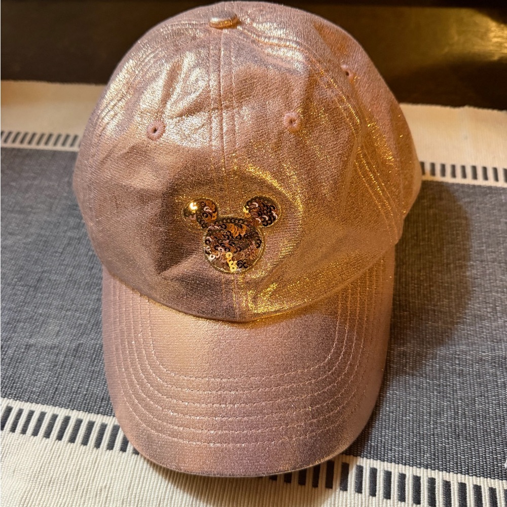 Disney Metallic Pink Cap